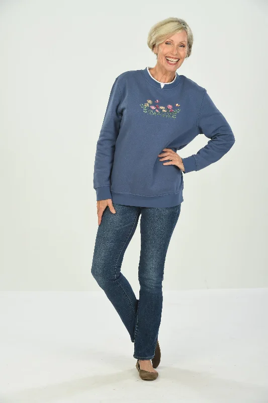 Hot Brand Discounts Speculation Missy Embroidered Fleece Pullover