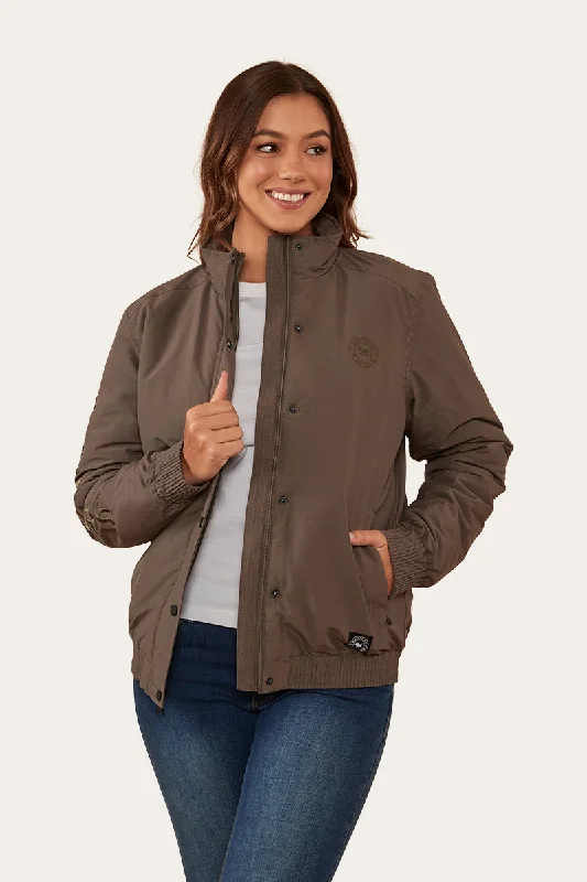 Mega Sale Tesbury Womens Jacket - Brown/Military