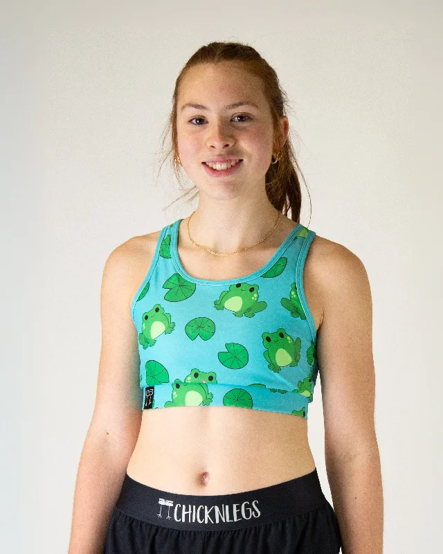 Graceful Movement Women's Fartlek Froggies OG Sports Bra