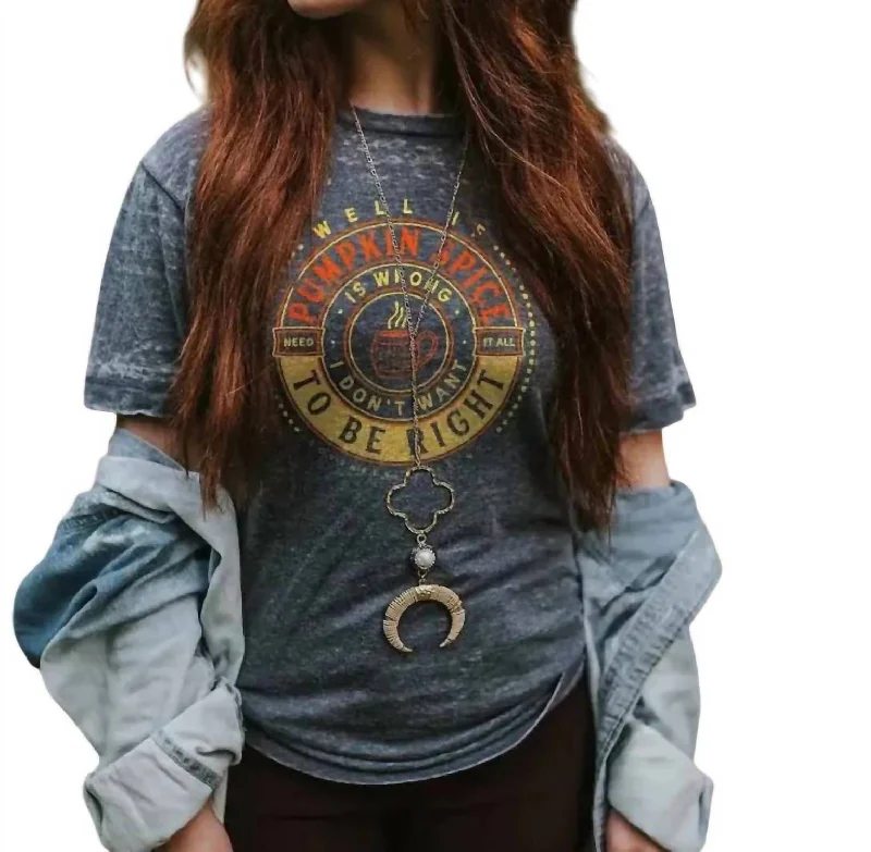 Limited - Time Bundle Pumpkin Spice Sweatshirt In Acid Wash