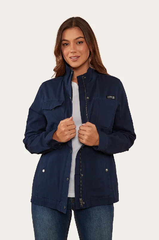 Timeless Elegant Rothbury Womens Jacket - Dark Navy