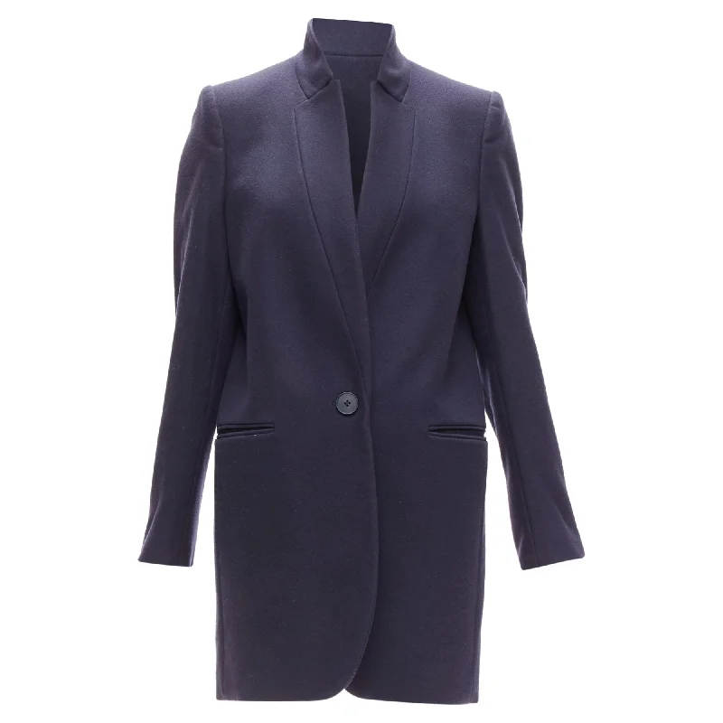 Latest Trends Stella McCartney Bryce wool cashmere longline blazer coat